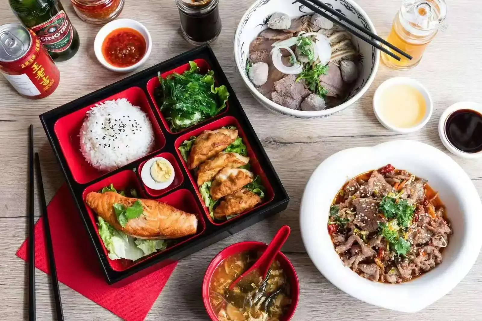 Cuisine au wok